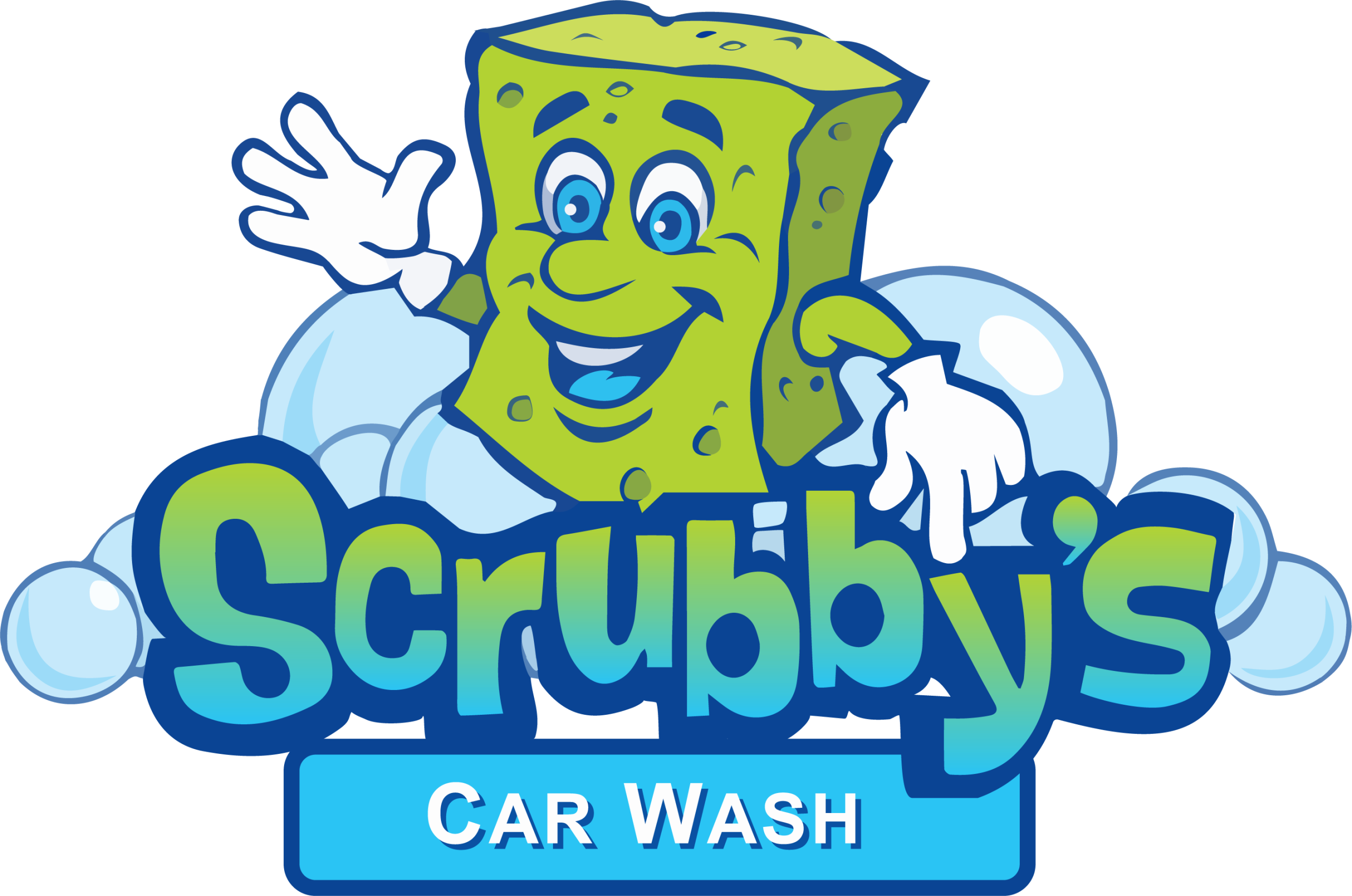 Scrubby's Car Wash Logo Scrubby's Car Wash Logo